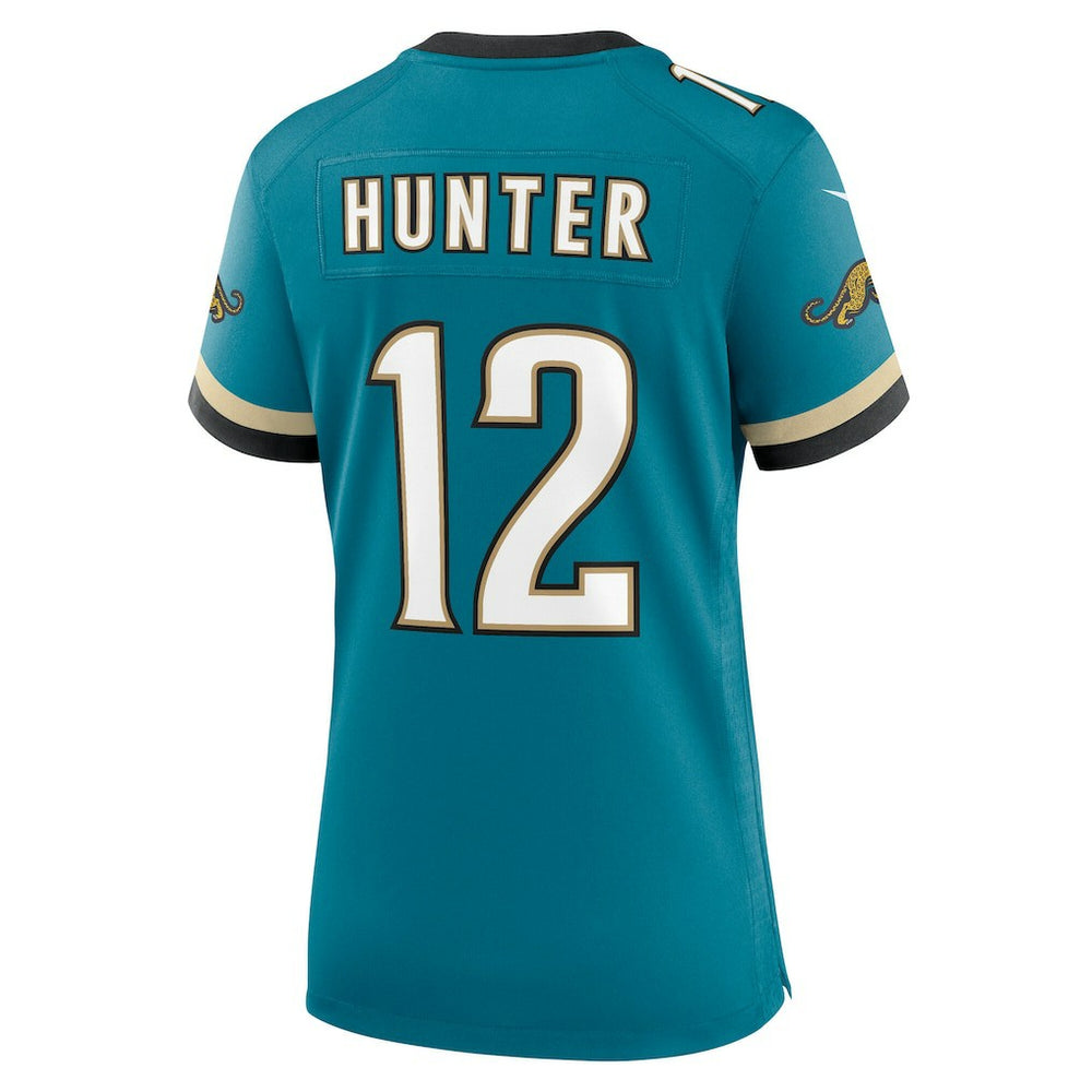 Travis Hunter Jacksonville Jaguars Women's Alternate 2 Prowler Throwback Game Jersey - Teal - Nike