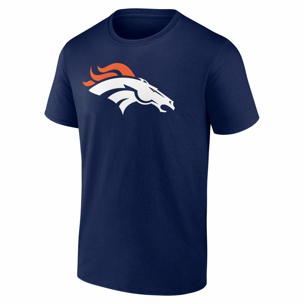 Denver Broncos Big & Tall Team Authentic Custom T-Shirt - Navy - NFL