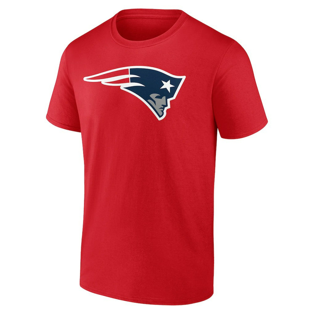 New England Patriots Big & Tall Team Authentic Custom T-Shirt - Red - NFL