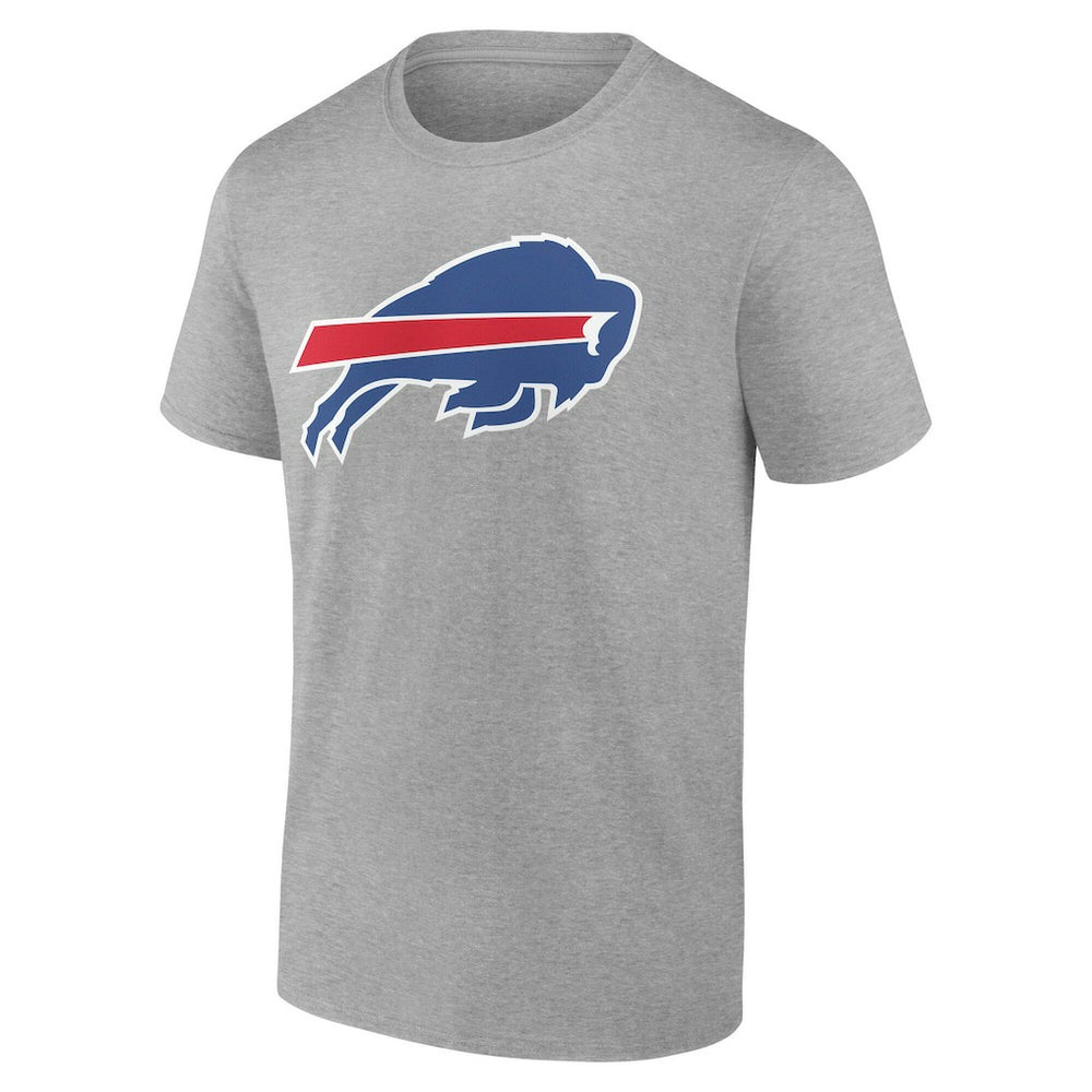 Buffalo Bills Big & Tall Team Authentic Custom T-Shirt - Gray - NFL