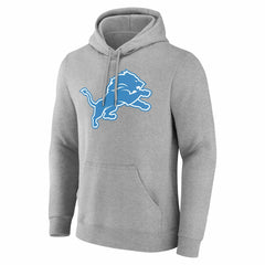 Detroit Lions Big & Tall Team Authentic Custom Hoodie - Gray - NFL