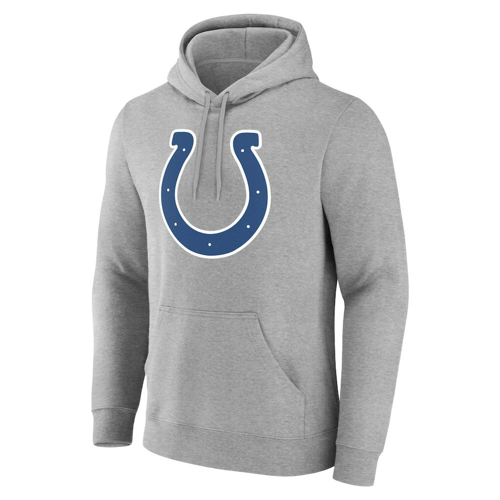 Indianapolis Colts Big & Tall Team Authentic Custom Hoodie - Gray - NFL