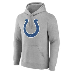 Indianapolis Colts Big & Tall Team Authentic Custom Hoodie - Gray - NFL