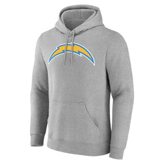 Los Angeles Chargers Big & Tall Team Authentic Custom Hoodie - Gray - NFL