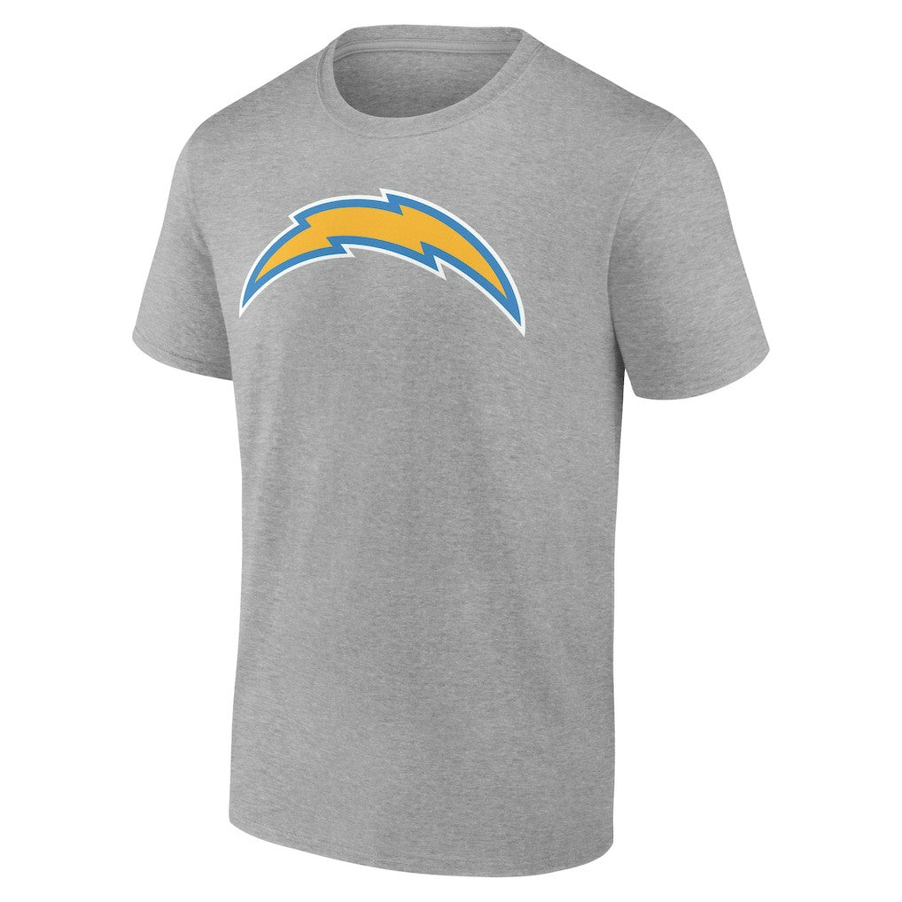 Los Angeles Chargers Big & Tall Team Authentic Custom T-Shirt - Gray - NFL