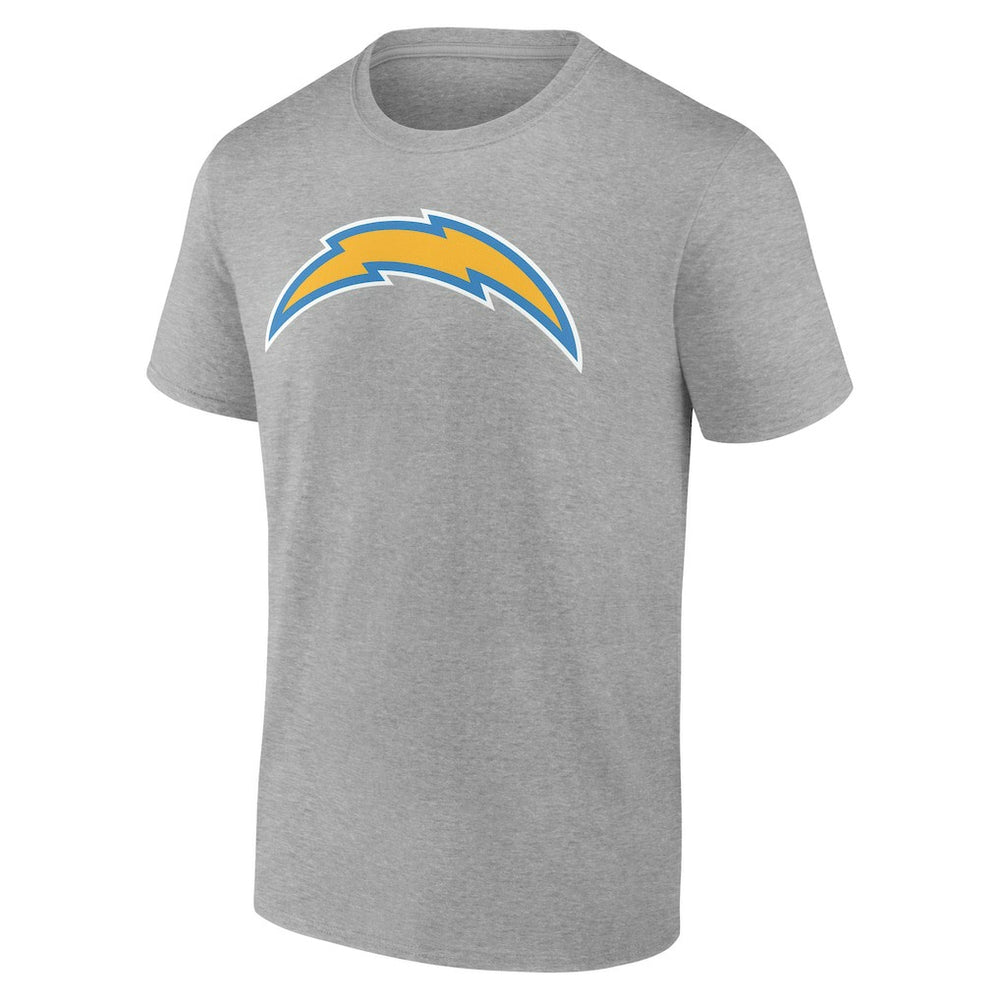Los Angeles Chargers Big & Tall Team Authentic Custom T-Shirt - Gray - NFL