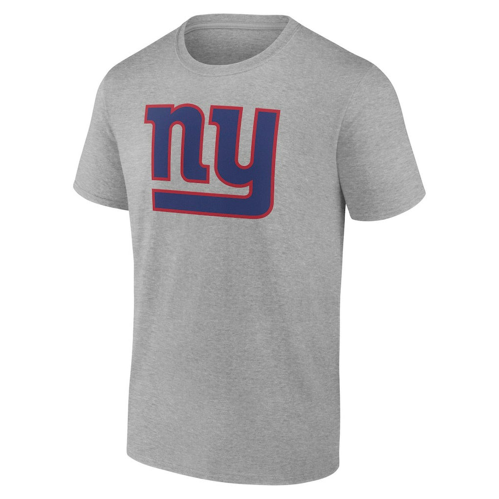 New York Giants Big & Tall Team Authentic Custom T-Shirt - Gray - NFL