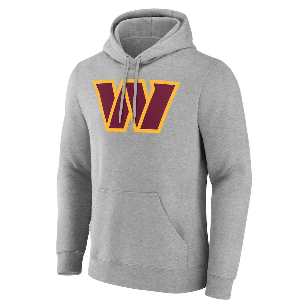 Washington Commanders Big & Tall Team Authentic Custom Hoodie - Gray - NFL