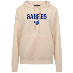 Buffalo Sabres Levelwear Women's Festive Holiday Adorn Hoodie - Khaki | NHL discount