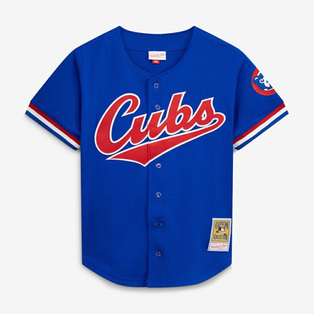 Ryne Sandberg Chicago Cubs Mitchell & Ness Cooperstown Collection 1996 Mesh Batting Practice Button-Up Jersey Sale
