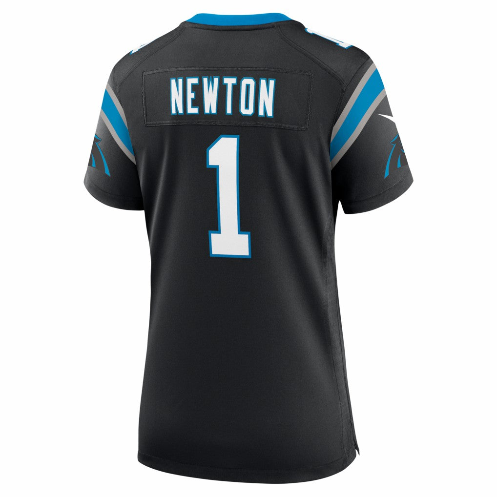 Cam Newton Carolina Panthers Women's Team Retired Game Jersey - Black - Nike