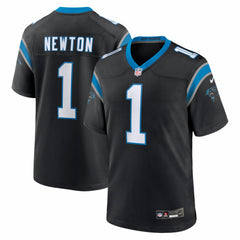 Cam Newton Carolina Panthers Team Retired Game Jersey - Black - Nike
