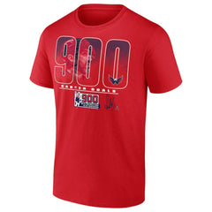 Alexander Ovechkin Washington Capitals 900th Career Goal T-Shirt - Red | NHL online