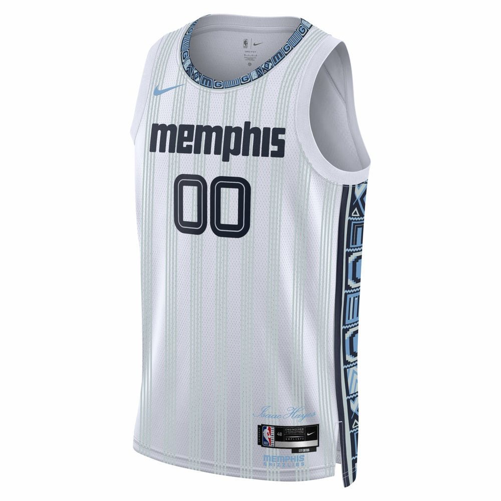 Nike Memphis Grizzlies Unisex 2025/26 City Edition Swingman Custom Jersey White