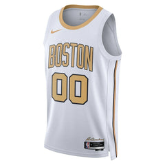 Nike Boston Celtics Unisex 2025/26 City Edition Swingman Custom Jersey White