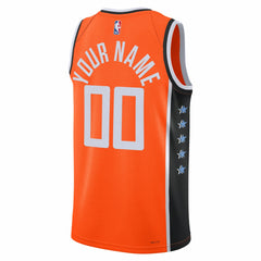 Nike LA Clippers Unisex 2025/26 City Edition Swingman Custom Jersey Orange
