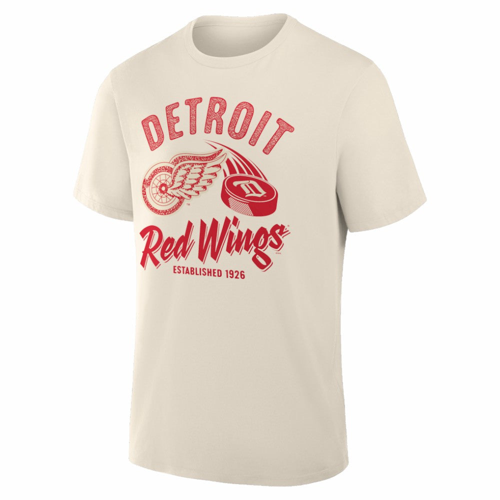 Detroit Red Wings Alternate Legacy T-Shirt - Cream | NHL Lifestyle
