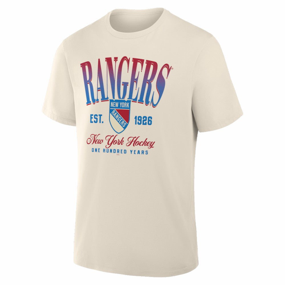 New York Rangers Alternate Legacy T-Shirt - Cream | NHL near me