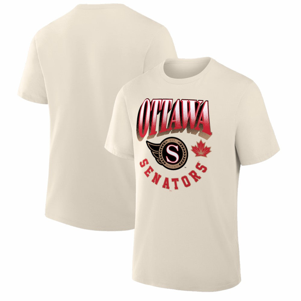 Ottawa Senators Alternate Legacy T-Shirt - Cream | NHL on sale