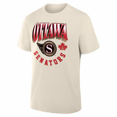 Ottawa Senators Alternate Legacy T-Shirt - Cream | NHL on sale