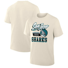 San Jose Sharks Alternate Legacy T-Shirt - Cream | NHL near me
