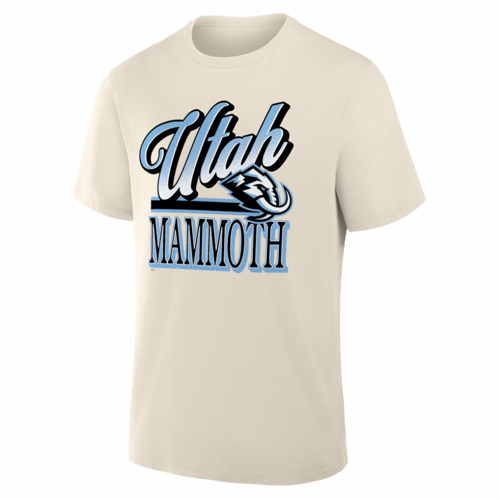 Utah Mammoth Legacy T-Shirt - Cream | NHL online