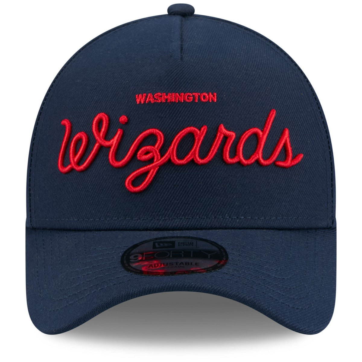 New Era Washington Wizards x Malbon Golf Unisex 9FORTY A-Frame Adjustable Hat Navy