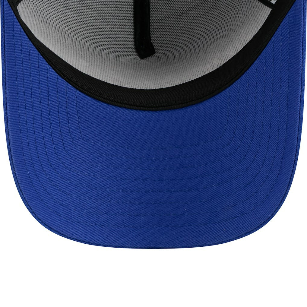 New Era Golden State Warriors x Malbon Golf Unisex 9FORTY A-Frame Adjustable Hat Royal