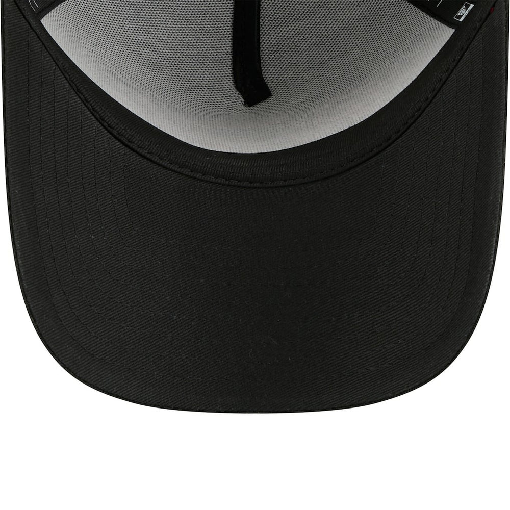 New Era Chicago Bulls x Malbon Golf Unisex 9FORTY A-Frame Adjustable Hat Black