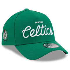 New Era Boston Celtics x Malbon Golf Unisex 9FORTY A-Frame Adjustable Hat Green