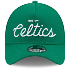 New Era Boston Celtics x Malbon Golf Unisex 9FORTY A-Frame Adjustable Hat Green
