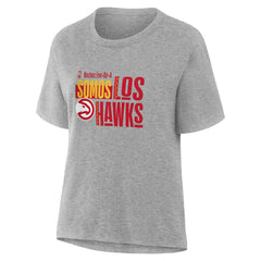 Atlanta Hawks Women's Noches Training T-Shirt Gray