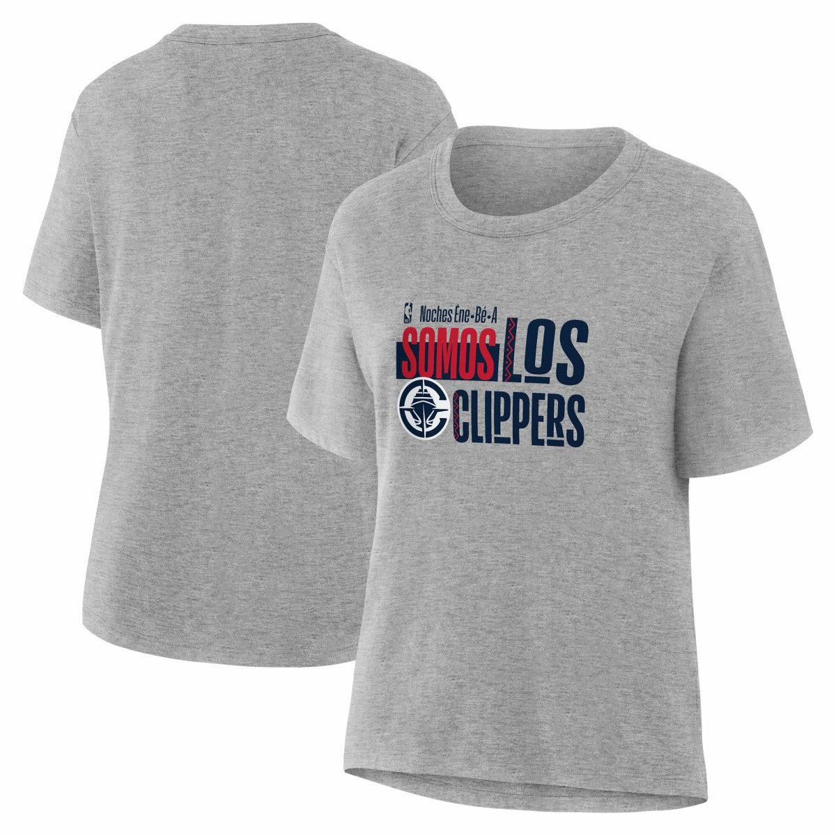 LA Clippers Women's Noches Training T-Shirt Gray