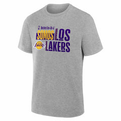 Los Angeles Lakers Noches Training T-Shirt Gray