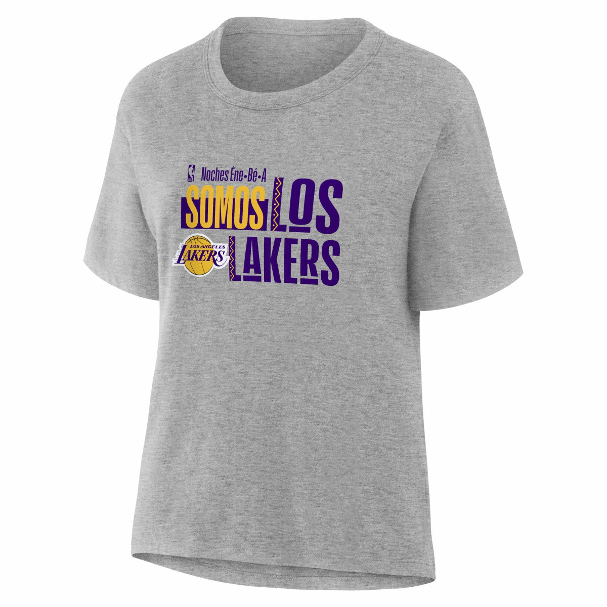 Los Angeles Lakers Women's Noches Training T-Shirt Gray