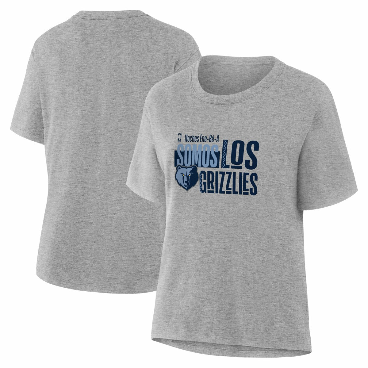 Memphis Grizzlies Women's Noches Training T-Shirt Gray