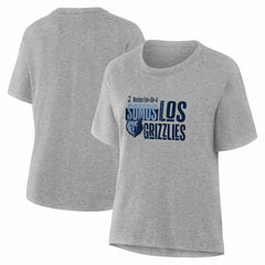 Memphis Grizzlies Women's Noches Training T-Shirt Gray