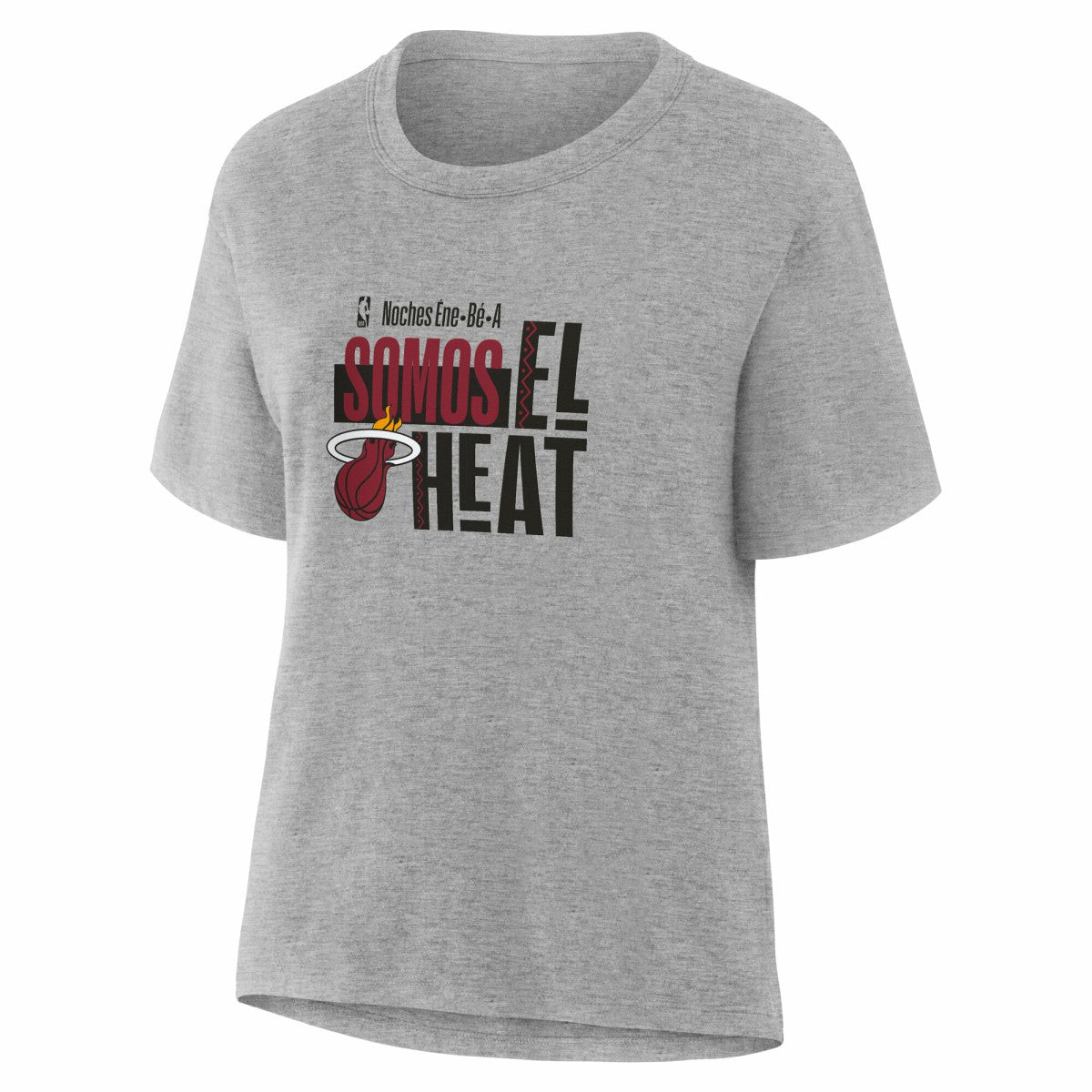Miami Heat Women's Noches Training T-Shirt Gray
