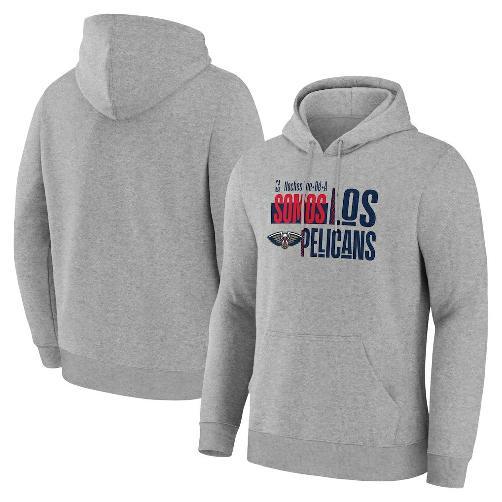 New Orleans Pelicans Noches Training Hoodie Gray