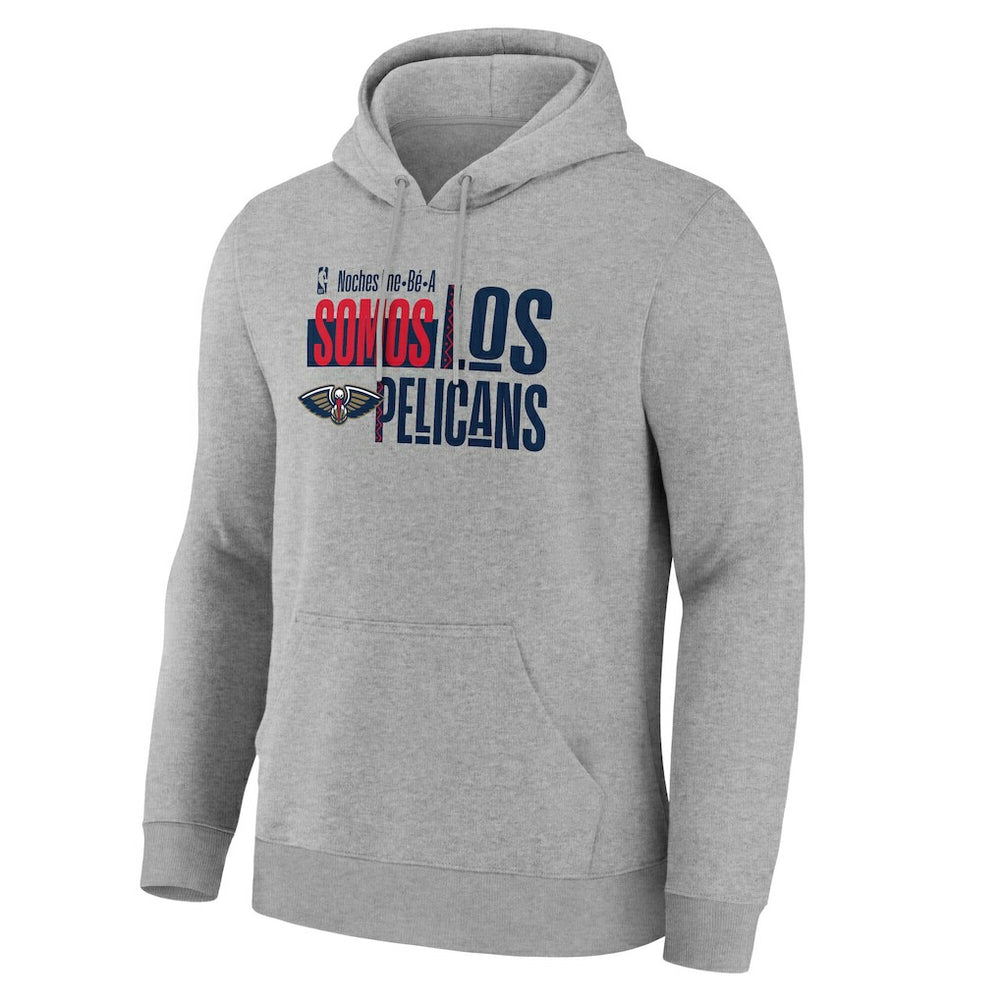 New Orleans Pelicans Noches Training Hoodie Gray