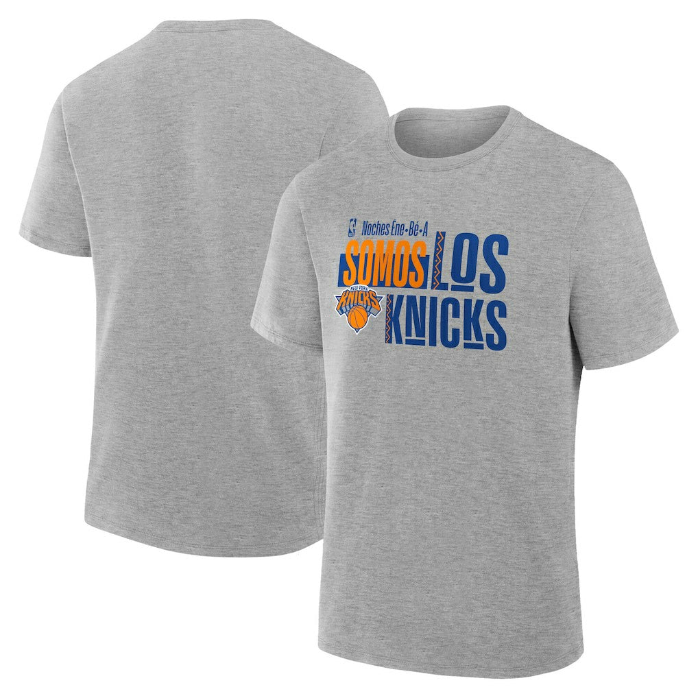 New York Knicks Noches Training T-Shirt Gray