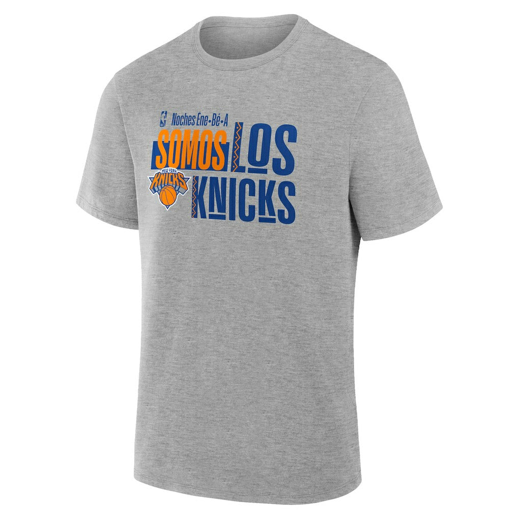 New York Knicks Noches Training T-Shirt Gray