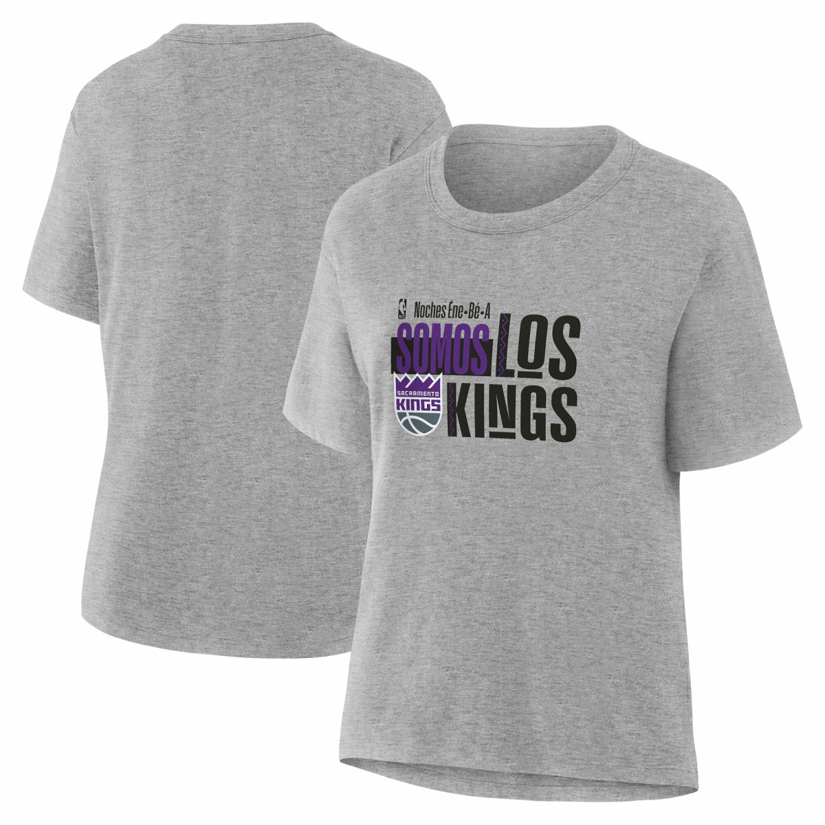 Sacramento Kings Women's Noches Training T-Shirt Gray