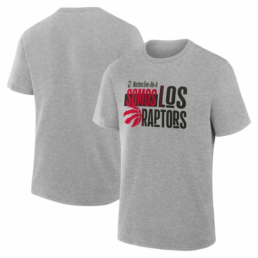 Toronto Raptors Noches Training T-Shirt Gray
