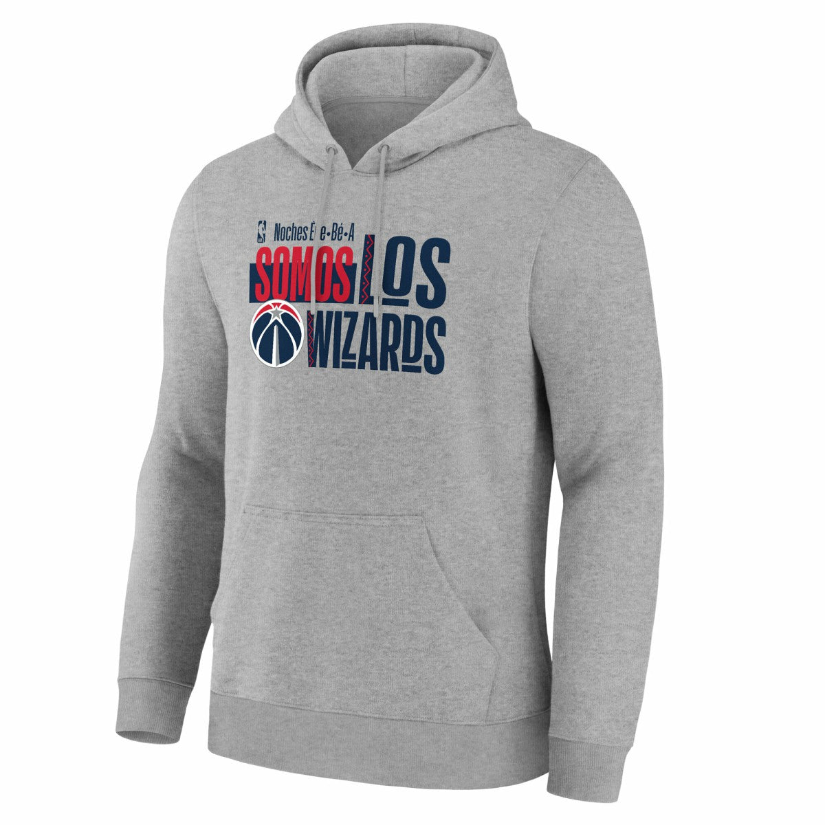 Washington Wizards Noches Training Hoodie Gray