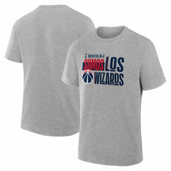 Washington Wizards Noches Training T-Shirt Gray