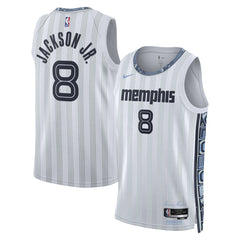 Nike Jaren Jackson Jr. Memphis Grizzlies Unisex 2025/26 Swingman Jersey White City Edition