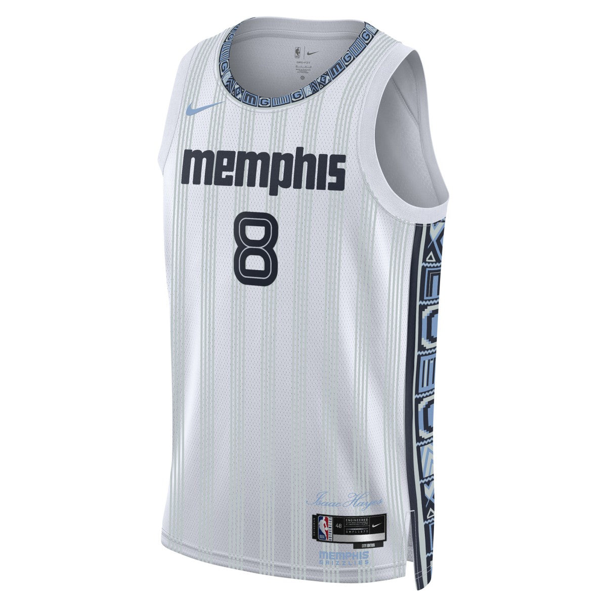 Nike Jaren Jackson Jr. Memphis Grizzlies Unisex 2025/26 Swingman Jersey White City Edition