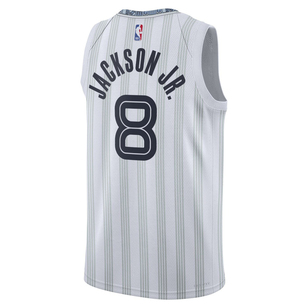 Nike Jaren Jackson Jr. Memphis Grizzlies Unisex 2025/26 Swingman Jersey White City Edition