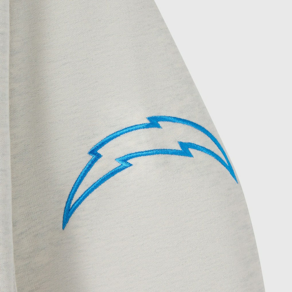 Los Angeles Chargers OVO x NFL Unisex Fleece Sweatshirt - Heather Gray - NFL